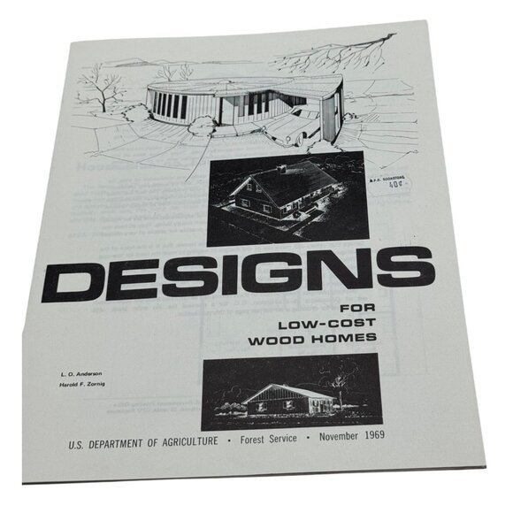 Designs For Low-Cost Wood Homes Construction Manual November 1969 READ - Picture 1 of 5